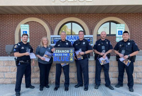 Lebanon Community honors local law enforcement during Lebanon Back’s the Blue