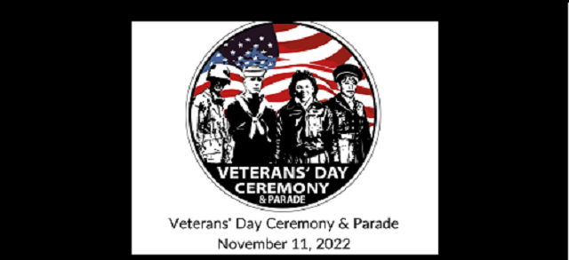 Line Route 66 for the 2022 Veterans’ Day Ceremony and Parade on Friday, November 11th