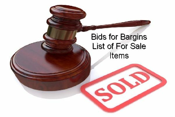 2023 Bids for Bargains list - Updated Daily