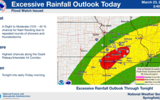 Heavy rain and storms on their way – 2 to 4 inches possible in some areas