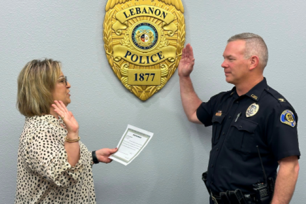 New Lebanon Police Chief is on duty